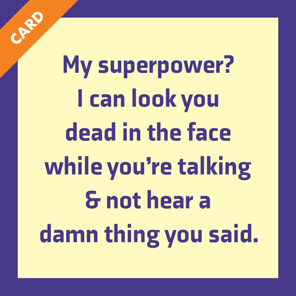Superpower Card