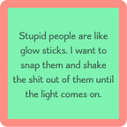 Glow Sticks Coaster