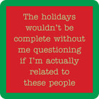 Related Christmas Coaster