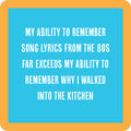 Lyrics Coaster