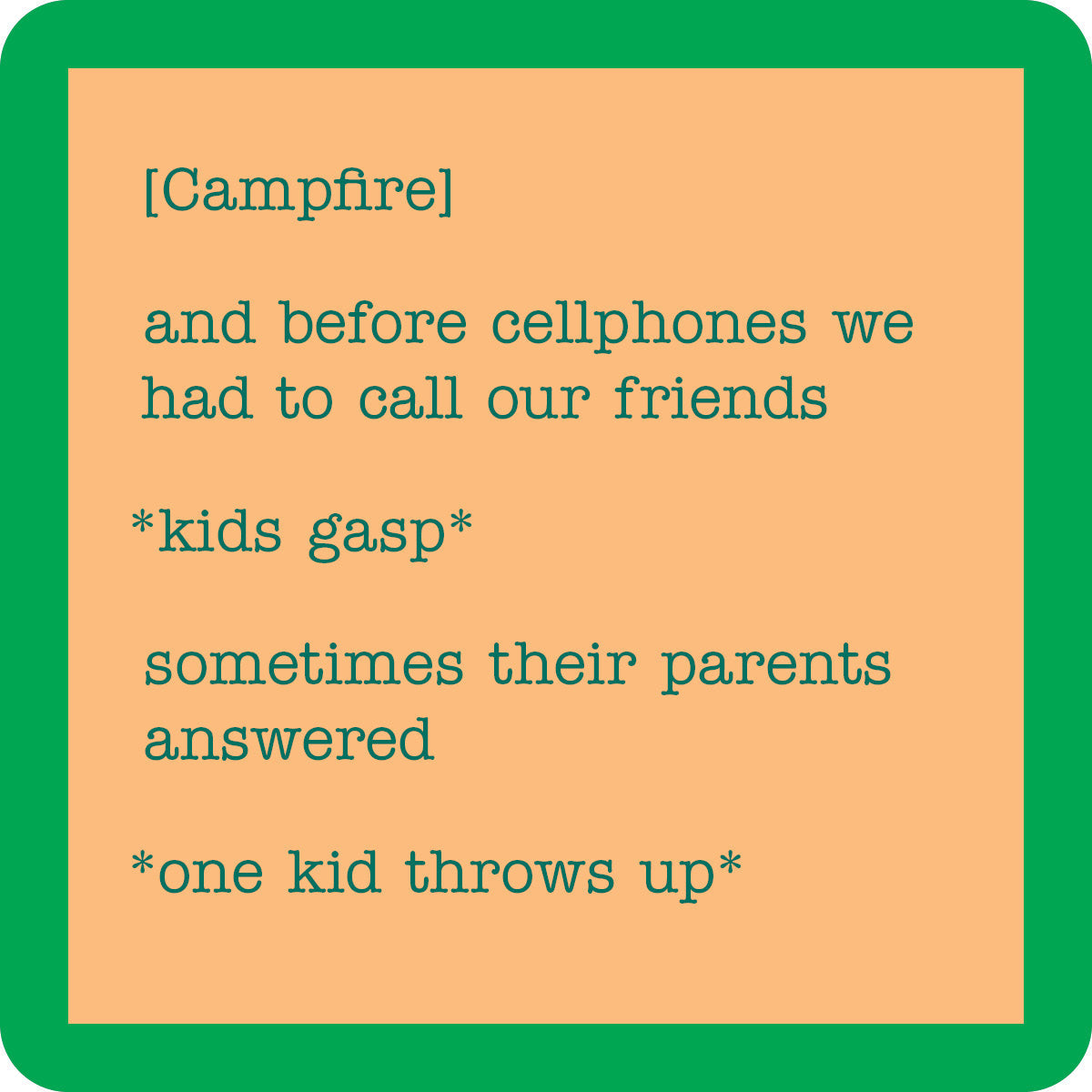 Campfire Coaster