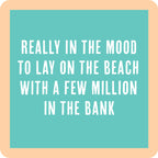 Lay on Beach Coaster