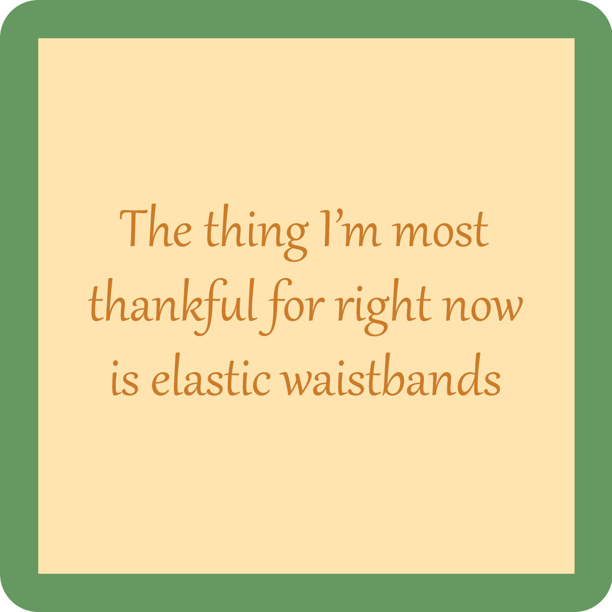 Waistband Coaster