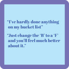 B to an F Coaster