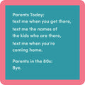 Parent in 80's Coaster