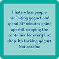 Yogurt Coaster