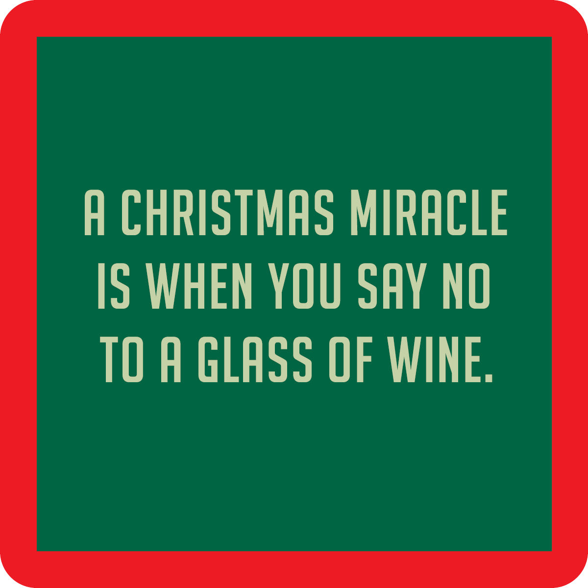 Xmas Miracle Coaster