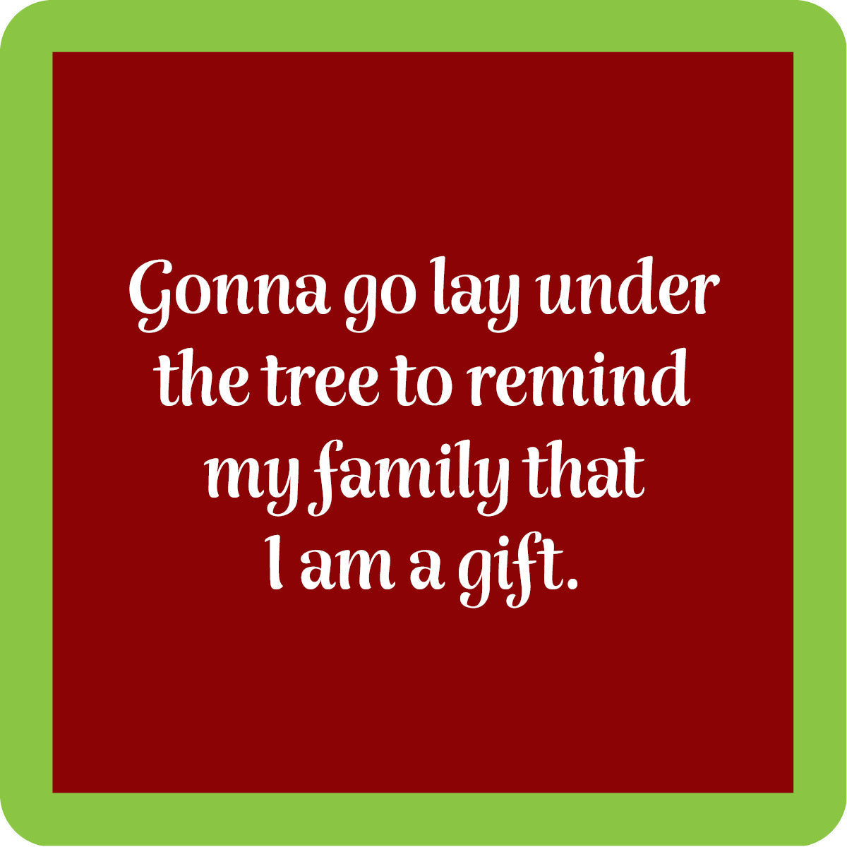 Xmas Gift Coaster