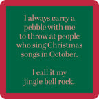 Jingle Bell Rock CHRISTMAS Coaster