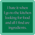 Ingredients Coaster