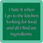 Ingredients Coaster