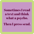 Press Send Coaster