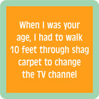 COASTER shag carpet