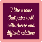 COASTER wine pairing