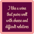 Wine Pairing Coaster
