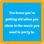 Clean to Music Coaster
