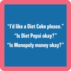Diet Coke Coaster