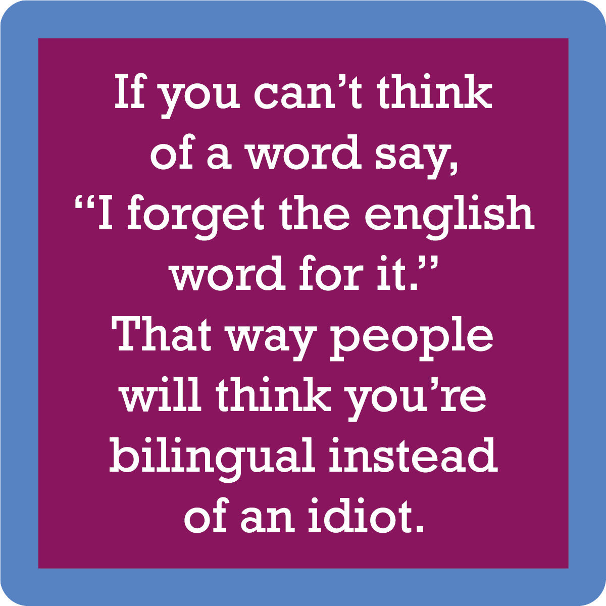 English Word Coaster
