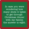 Xmas Shots Coaster