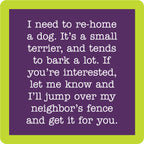 Rehome Dog Coaster