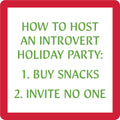 Xmas Introvert Coaster