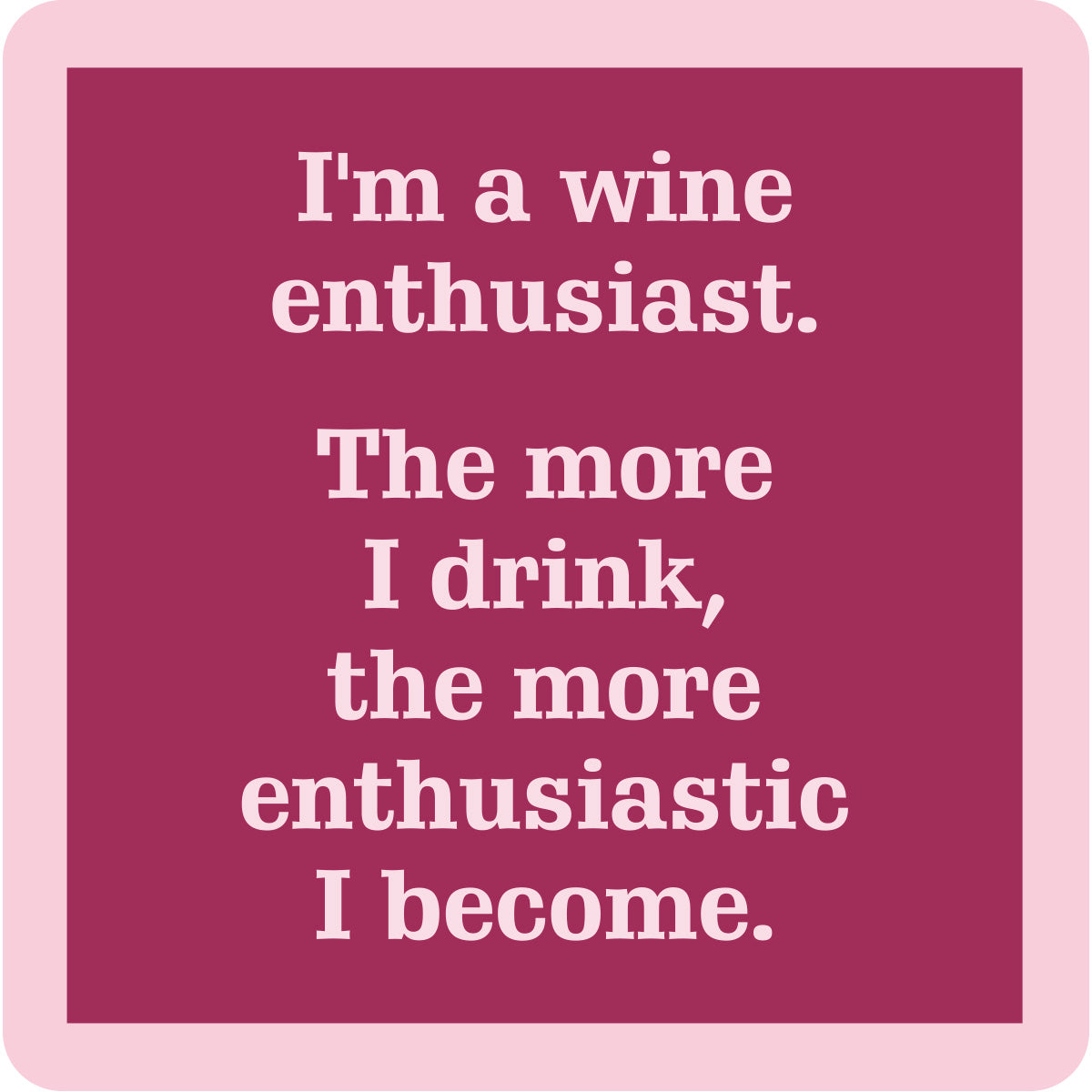 Wine Enthusiast Coaster