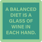 Balanced Diet Coaster