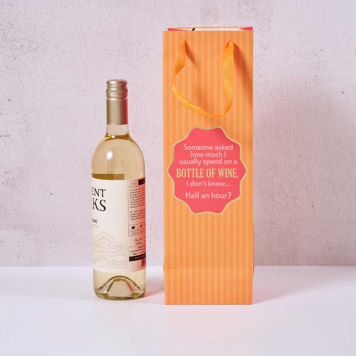 Someone Asked- Wine Bag