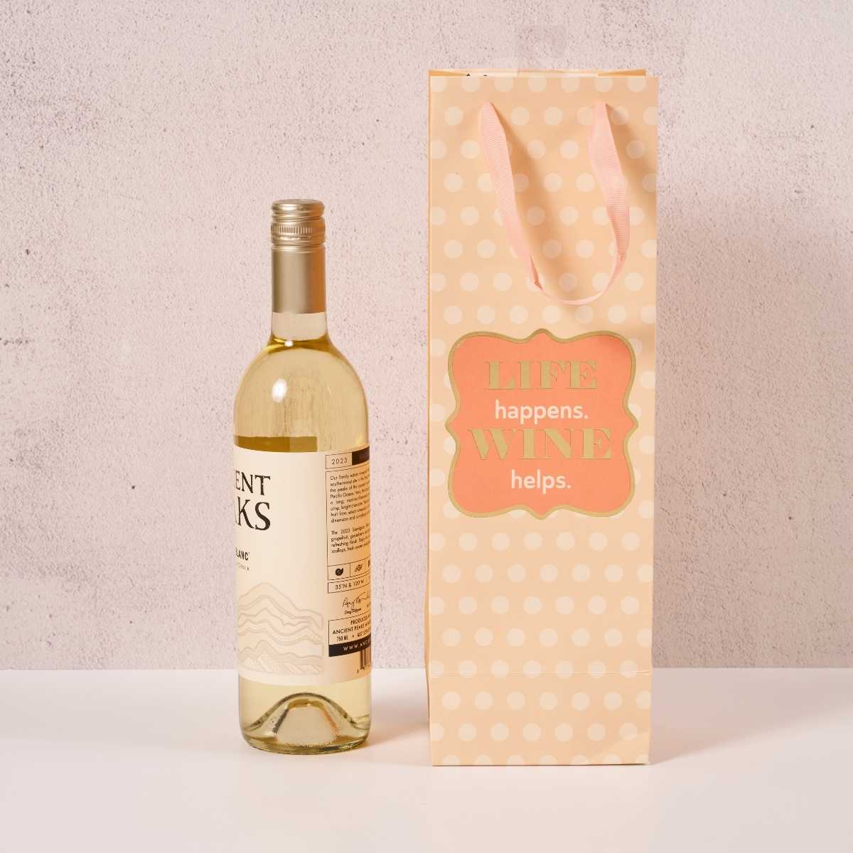 Wine Helps- Wine Bag