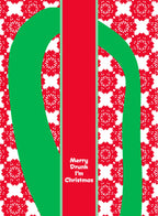 CHRISTMAS Merry Drunk Dish Towel