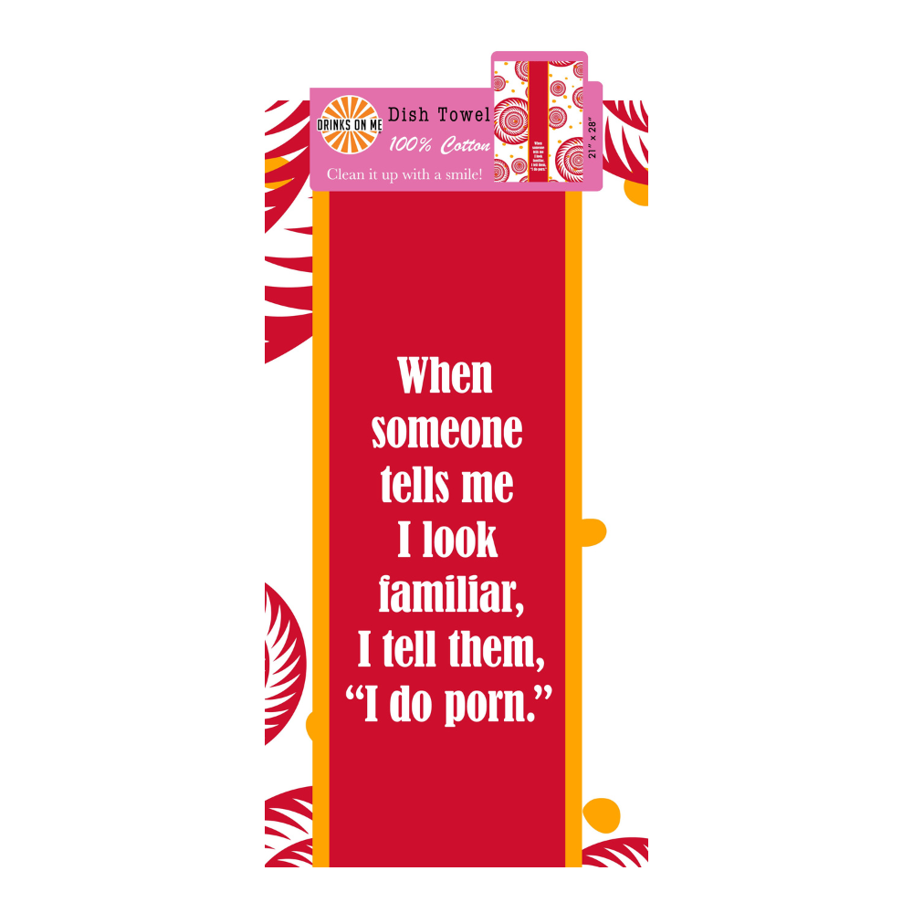 Porn Dish Towel