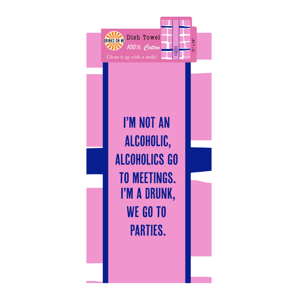 Go to Parties Dish Towel