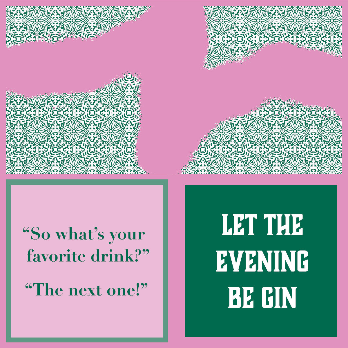 Be Gin Napkin