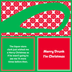 Merry Drunk CHRISTMAS Napkin