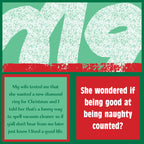 Xmas Counted Napkin