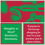 Xmas Window Set Napkin
