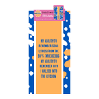 Song Lyrics Dish Towel