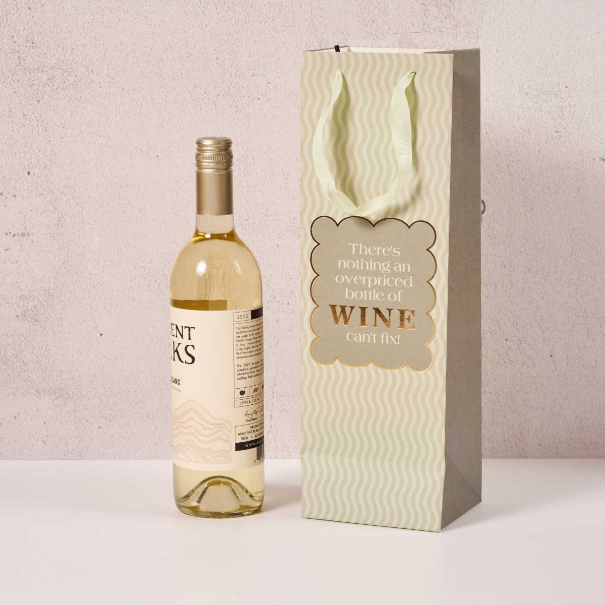 Overpriced Bottle- Wine Bag