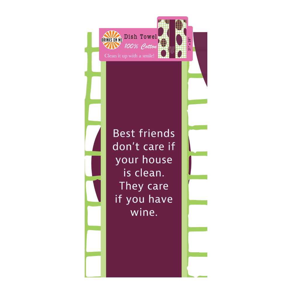 Best Friends Dish Towel