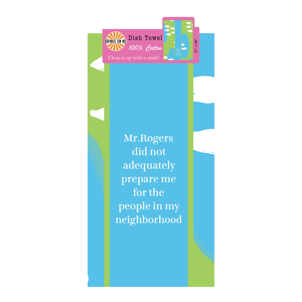 Mr Rogers Dish Towel