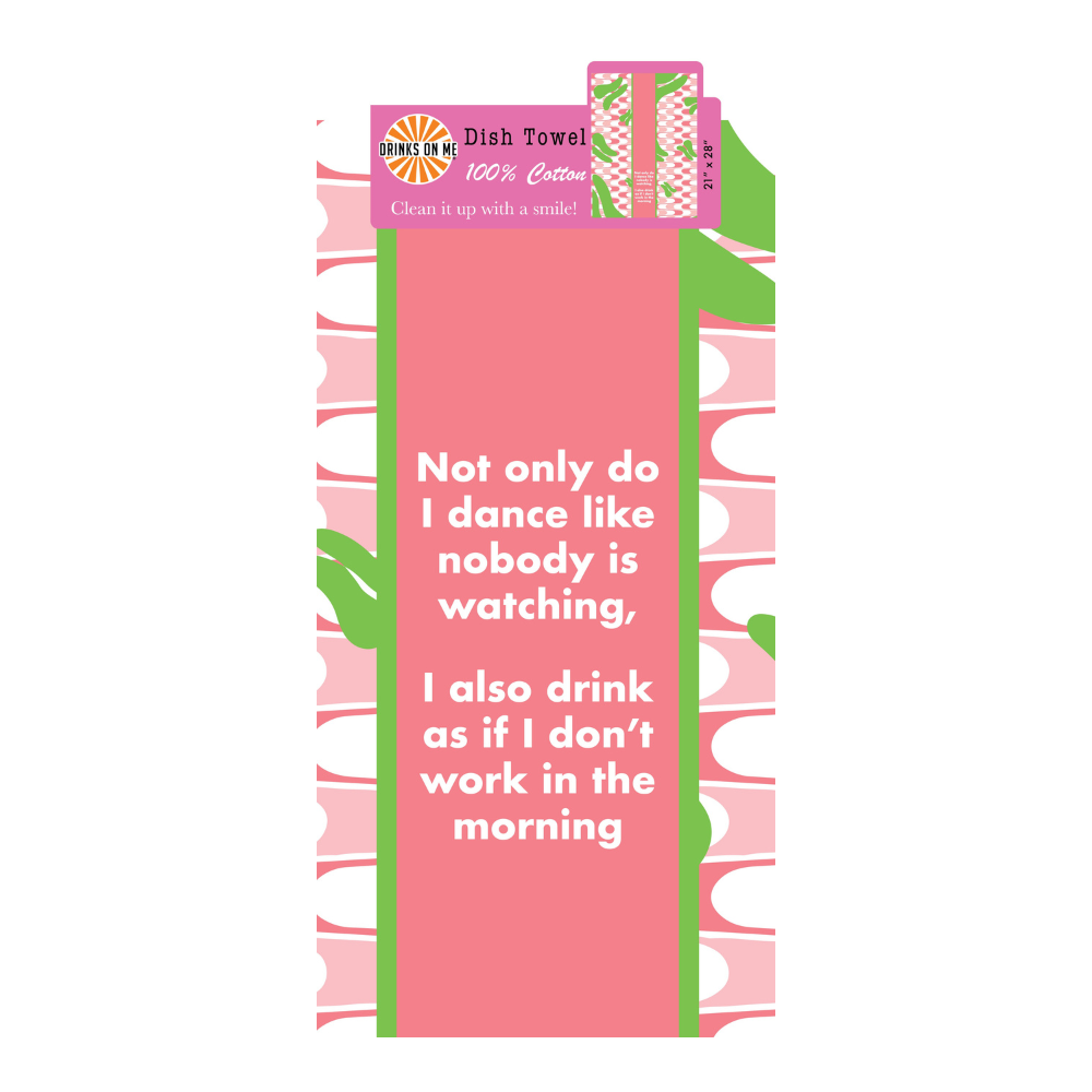 Don`t work in Morning Dish Towel