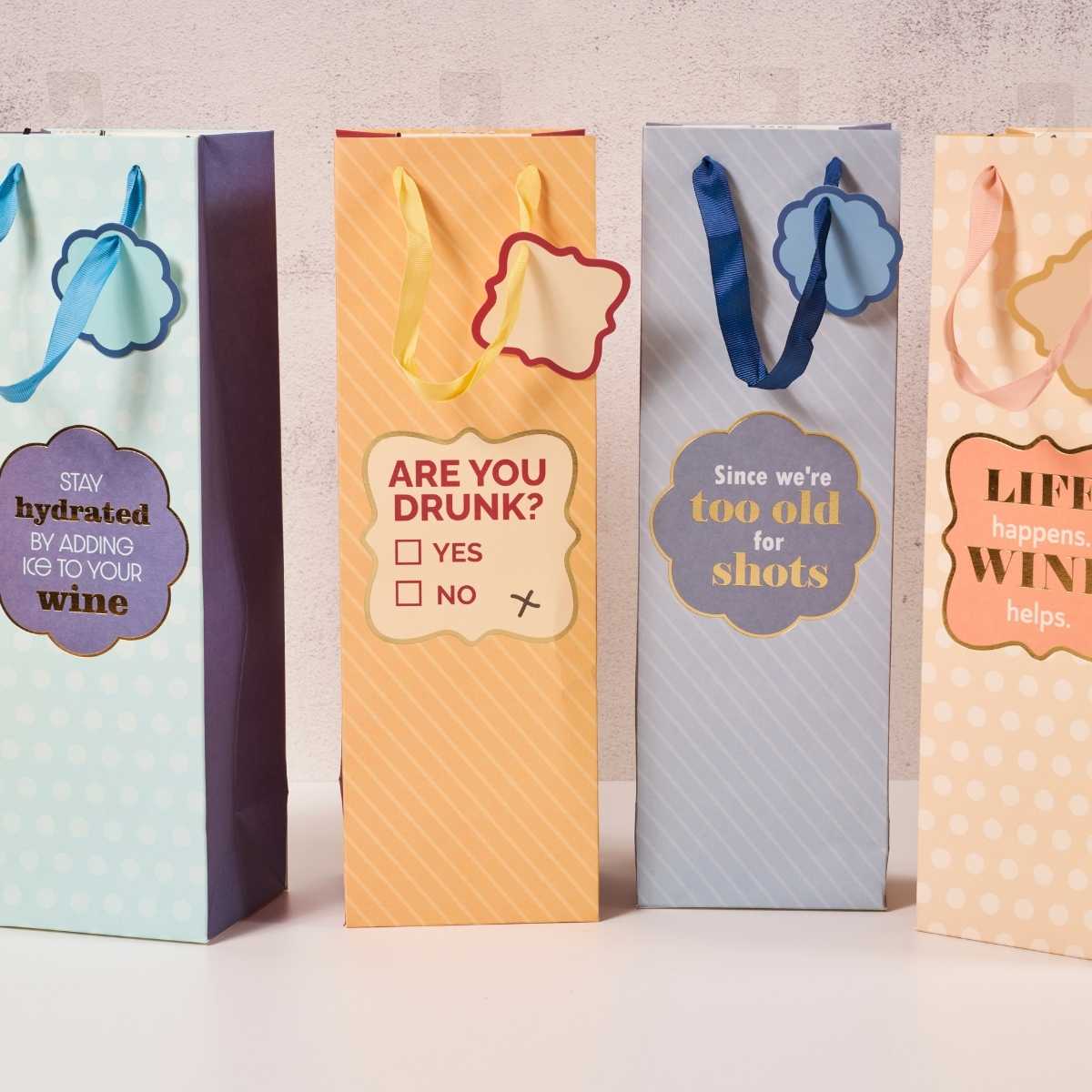 Too Old- Wine Bag