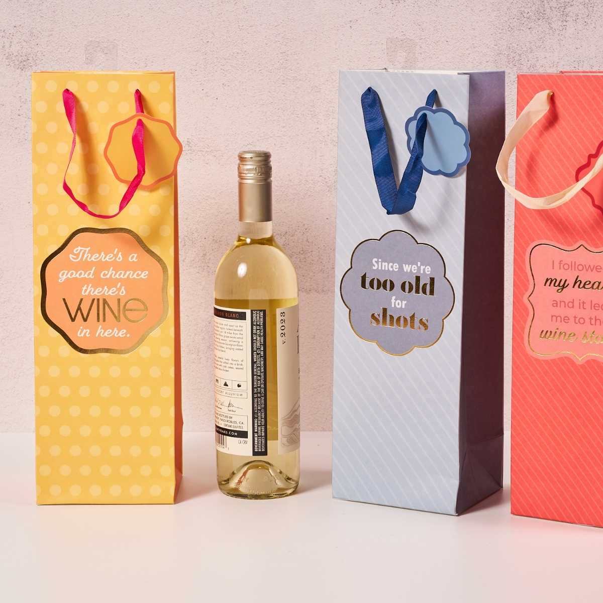Good Chance- Wine Bag