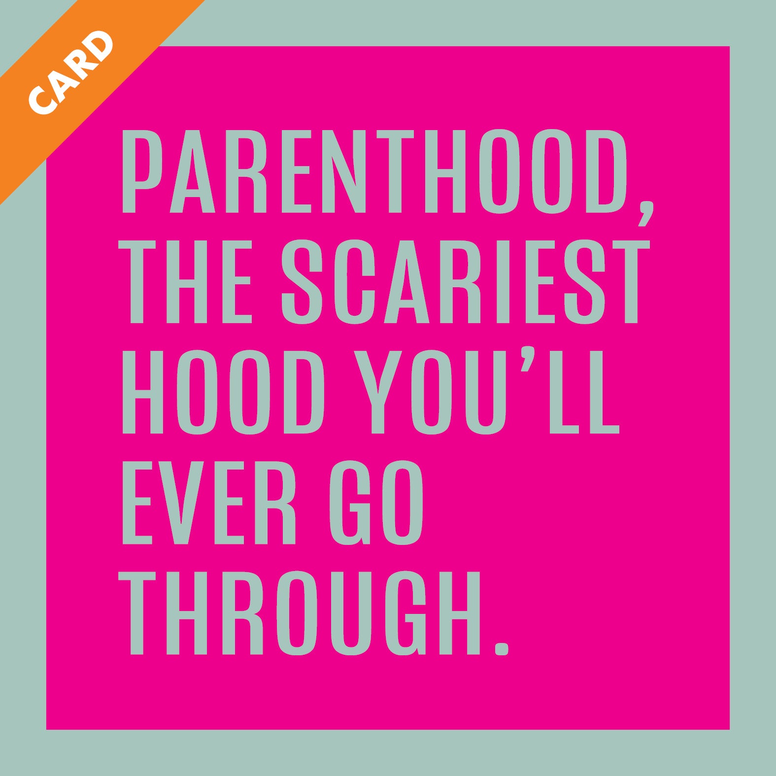 Scariest Hood Card