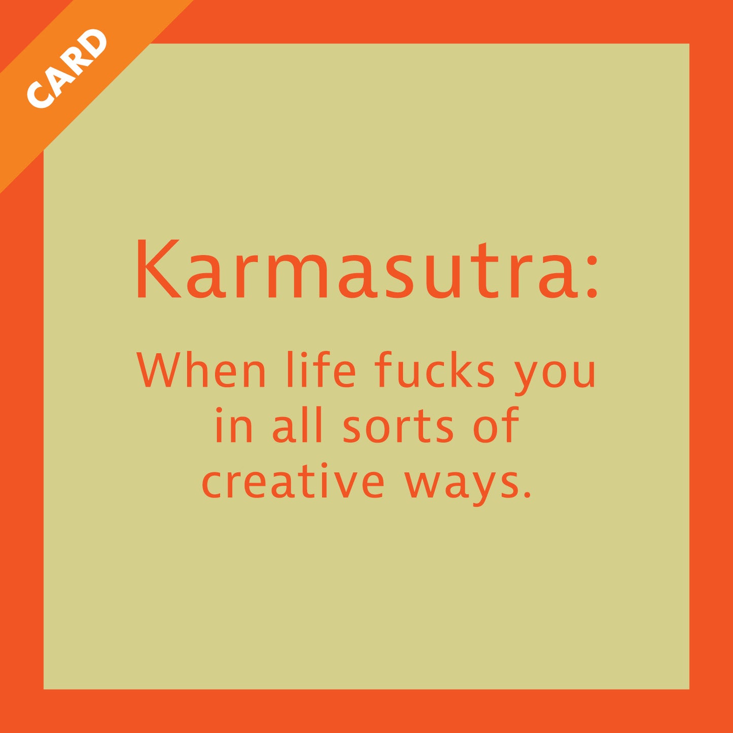 Karmasutra Card