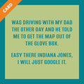 Indiana Jones Card