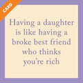 Broke Best Friend Card