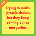 Protein Shakes Card