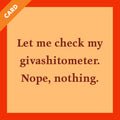 Givashitometer Card