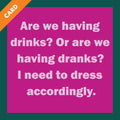 Drinks Dranks Card